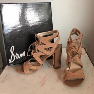 Sam Edelman Yardley Heels (Camel)